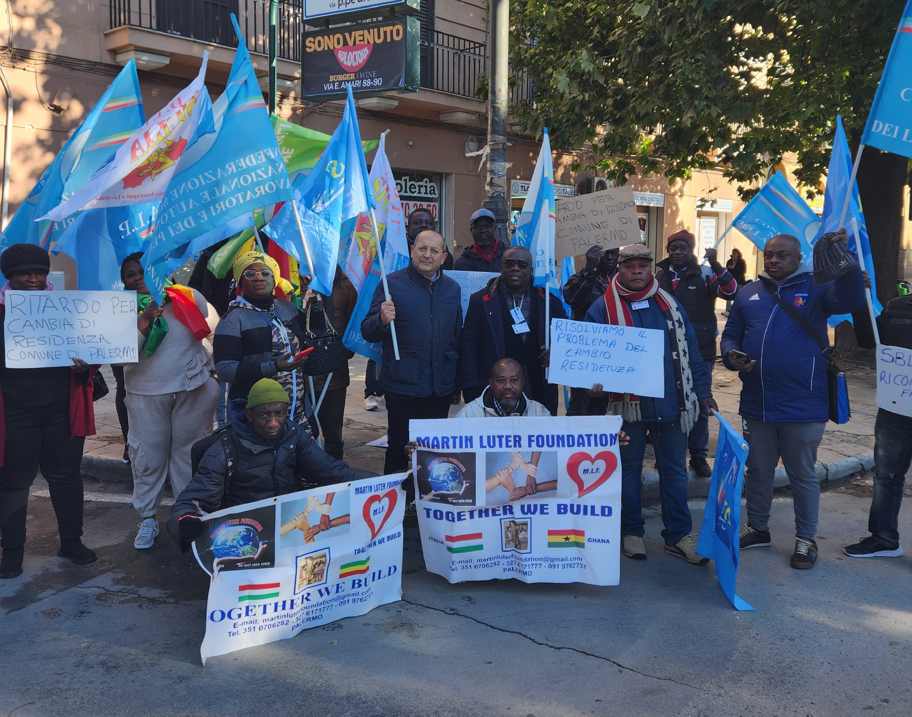 working in the community